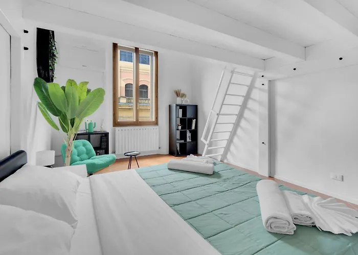 Apartmán Bright Design House In The Heart Of Boloňa